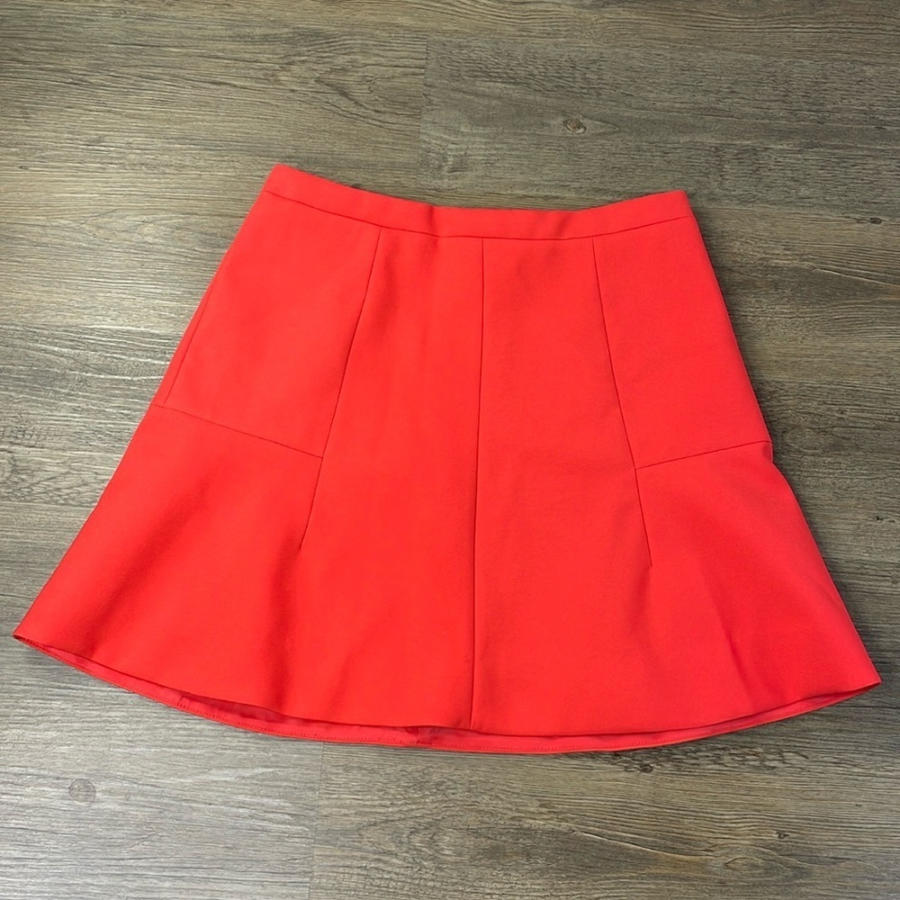 J.CREW Women’s Skirt Spring Flared Flirty Thick Poly Blend Fully Lined, size 4